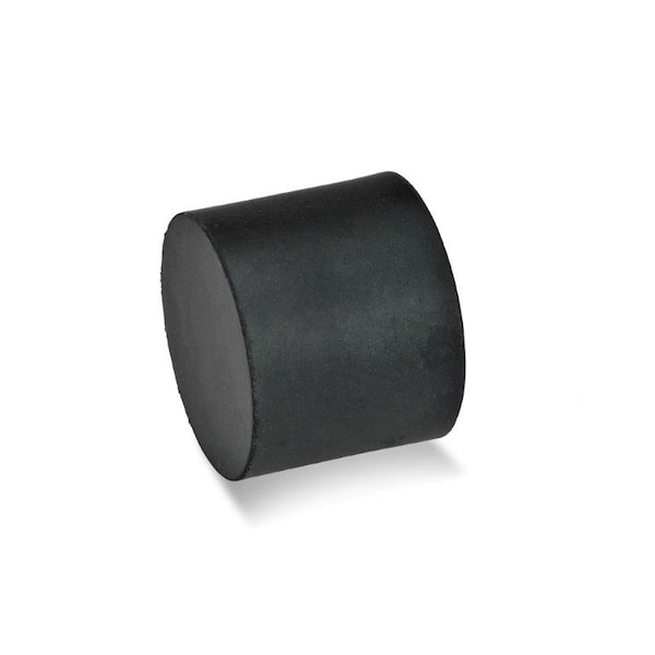 J.W. Winco GN452-10-10-M4-E-55 Rubber Bumper Stainless, Tapped - 452-10-10-M4-E-55