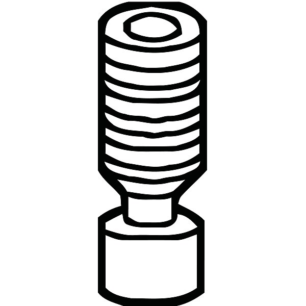 Erickson Spare Parts, Turn Clamping Screw M8 - 514.023