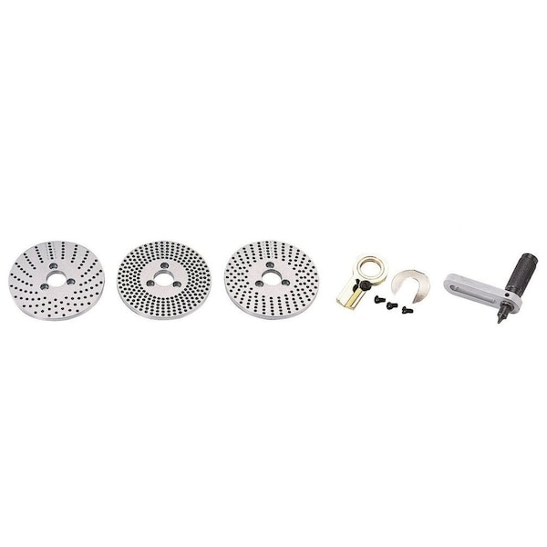 Vertex Vertex Dividing Plates For 8" Vertex Only Rotary Tables - 3900-2392