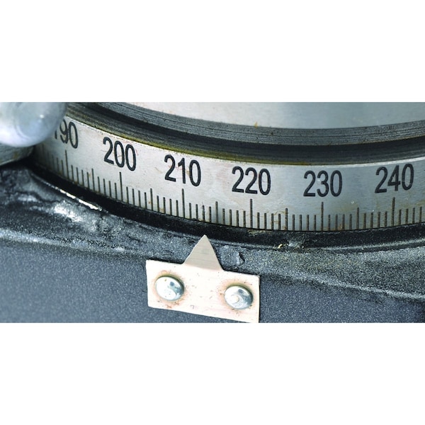 H & H Industrial Products 8" Horizontal/Vertical Rotary Table - 3906-2308