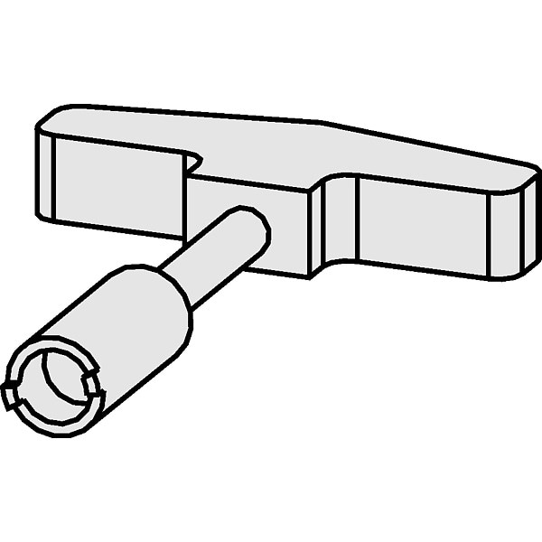Erickson Coolant Tube Wrench, HSK 40 - 170.195