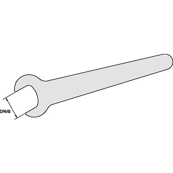 Erickson Wrench, 1 1/4 Open End - OEW125
