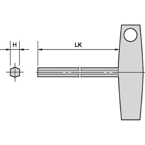 Widia Spare Part, ScrewDriver BIT SW 4 X25 - 170.181