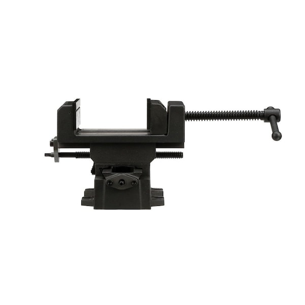 Hhip 4" Heavy Duty Cross Slide Vise With Metric Dial - 3900-2704