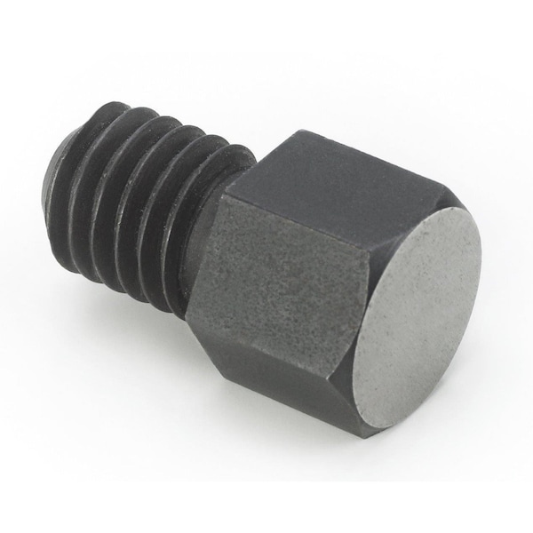 Morton Steel Hex Head Rest Button, 3/4in Wide, 1/2in Long, 5/8in-11 Thread Size - SRB-7550