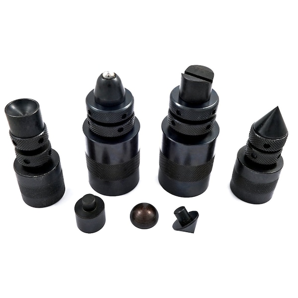 Hhip Vertex 10 Piece 65-140mm Adjustable Screw Jack & Pad Set - 3901-0095