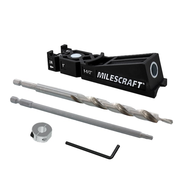 Milescraft PocketJig100 Single Barrel Pocket Hole Jig - 1324