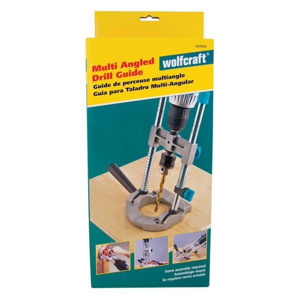 Wolfcraft Wolfcraft 3/8 in. X 6 in. L Metal/Plastic Drill Guide 1 pk - 4525