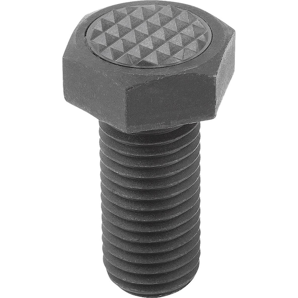 Kipp Gripper Hexagon M08X25 Steel, Comp:Carbide, C=13 - K0386.1308