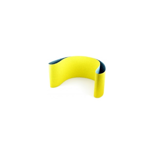 Banda de lija Predator de Arc Abrasives 3 X 24 120, recubierta, 3" de ancho, 24" de largo, granulado de 120, cerámica, Predator, amarillo - 71-030024008.