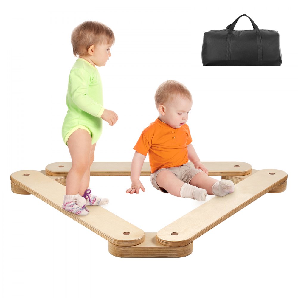 VEVOR Kids Balance Beam Stepping Stones Gymnastics Children Balance Board 3 PCS - ETPHMMZSBMZGCCA3QV0