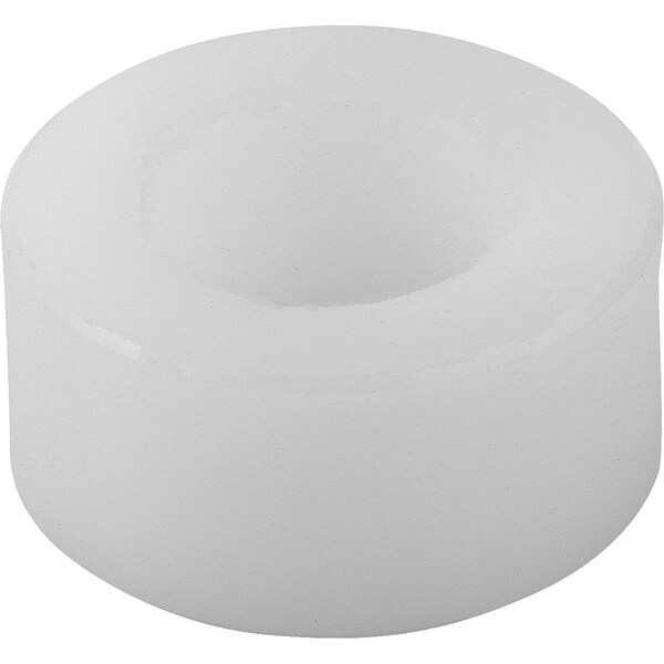 Kipp Grippers And Inserts Round W. Countersink D2=10, L3=12, Form:K Plane, Pom White - K0385.110129