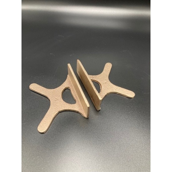 Milwaukee Tool & Equipment Brass Caps, 3-1/2 W - 1173500