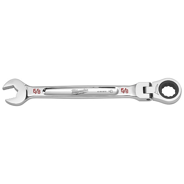Llave de combinación de cabeza flexible Milwaukee Tool de 5/8 de pulgada SAE - 45-96-9816