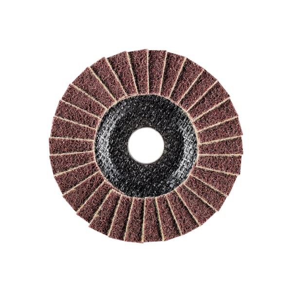 Disco de láminas no tejidas POLIVLIES® de 5" de Pferd - Orificio de 7/8" - Grado Medio - 43277