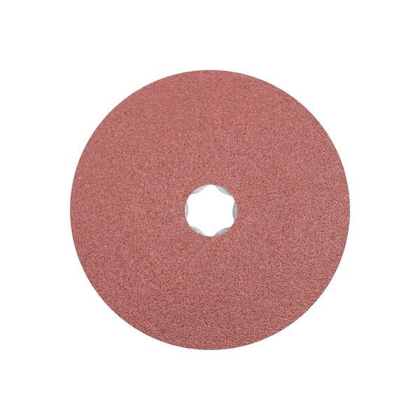 Disco de fibra Pferd COMBICLICK®, 5" Dia. - Óxido de Aluminio A, 60 Grano - 40102