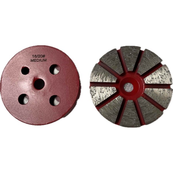 Vantage Product Metal Bond, Diamond Tooling - MD-TQC10SEG-1620M-STRAIGHT