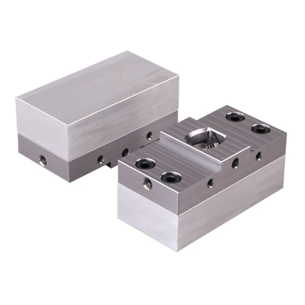Hhip Aluminum Soft Jaws & Seats For 5-Axis Self-Center Vise - 2.95in Jaws - 3900-2241