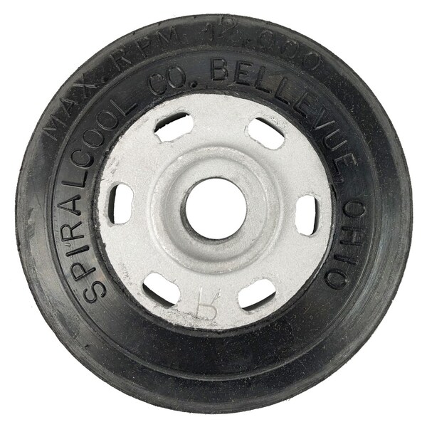 Disco de respaldo de 4" para disco de fibra de resina con tuerca UNC de 5/8"-11 - 59605