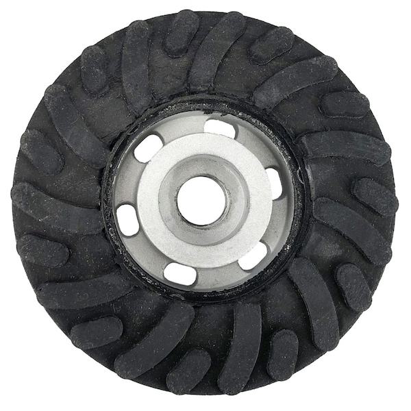 Disco de respaldo de 4" para disco de fibra de resina con tuerca UNC de 5/8"-11 - 59605