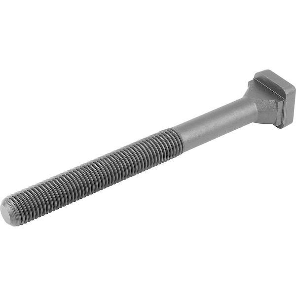 Kipp Screw For T-Slot DIN787 D1=M16X65, L=100, Carbon Steel Black - K0698.18100