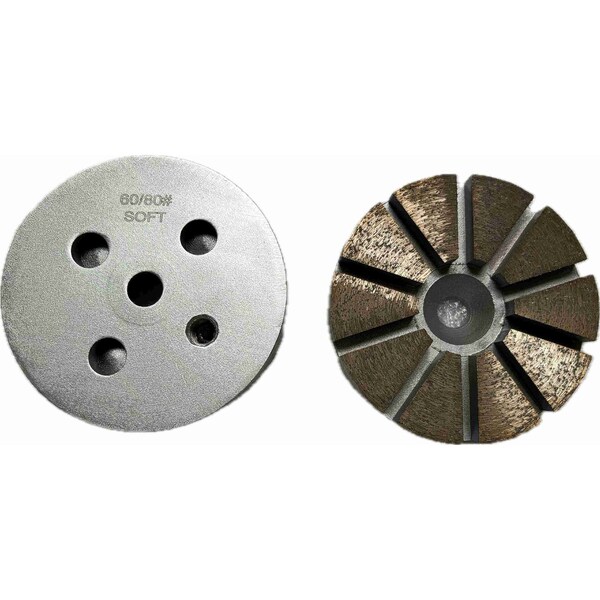 Vantage Product Metal Bond, Diamond Tooling - MD-TQC10SEG-6080S-STRAIGHT