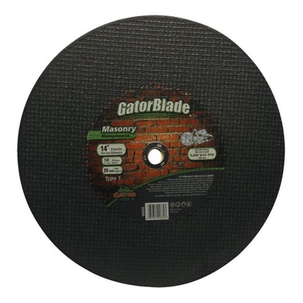 Gator Grit 9682 14 in. Disco de corte Gator-Grit - 2106326