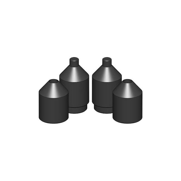 Flange Wizard Flange Wizard 496-42050-MM Magnetic Mini Two Hole Pins - Set of 2 - 496-42050-MM
