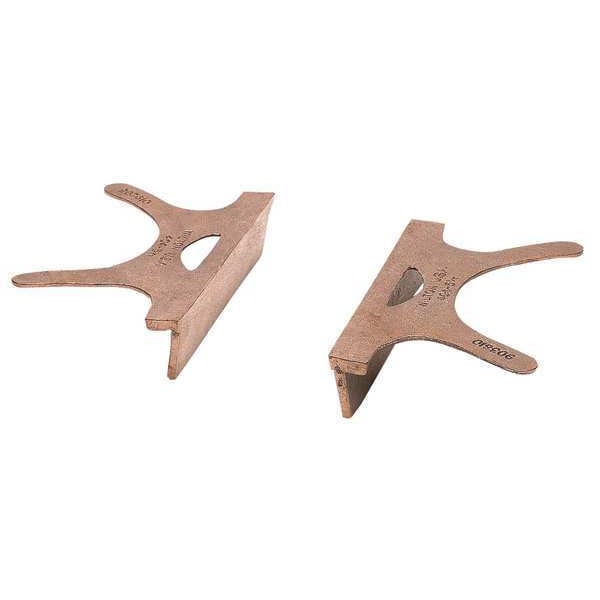 Wilton Vise Jaw, Copper, 5-1/2 in, Bench Vises, Pr - 404-5.5