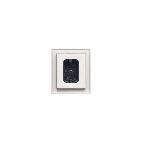 Builders Edge BUILDERS EDGE 130010010001 Mounting Block, 7 in W, White - 130010010001