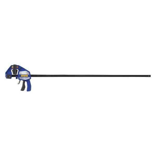 Irwin 50" Bar Clamp, High Impact Plastic Resin Handle and 3 5/8 in Throat Depth - 1964716