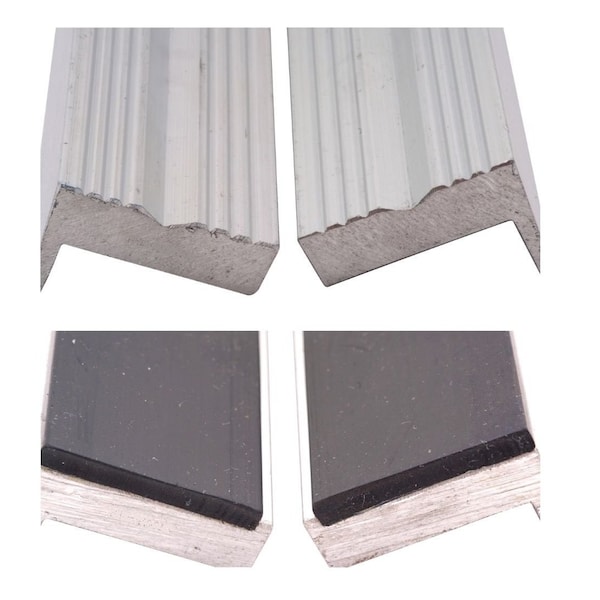 Hhip 4 Pieces 5in Aluminum & Rubber Soft Vise Jaws With Magnets - 9999-0028