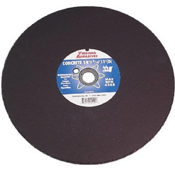 Rueda de corte de mampostería unida de 14 x 0.2 pulgadas, paquete de 10 - 755485 de Virginia Abrasives 424-10814.