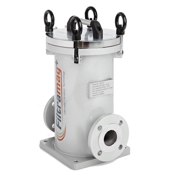 Filtramag Filtramag+ 1.5" ANSI flange, 3 Rod Magnetic Filter, High Power Magnet - FM1.5+/ANSI/11K
