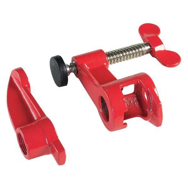 Bessey Bar Clamp, Cast Iron Handle and 2 1/2 in Throat Depth - PC-34DR