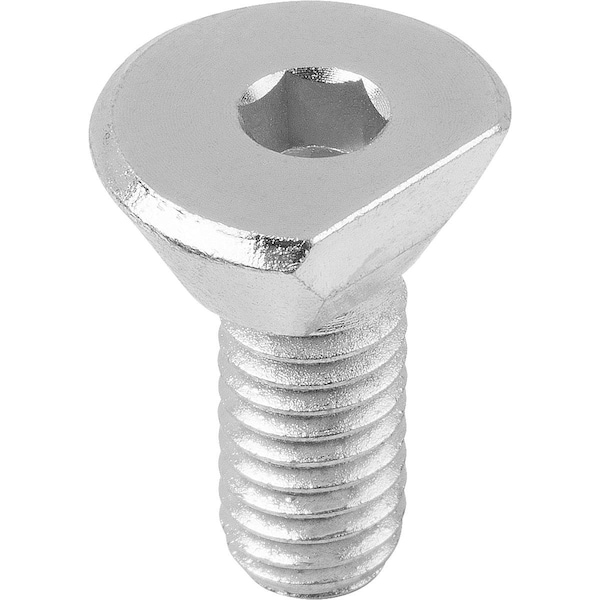 Kipp Spiral Cam Screw D=M06X12 Mild Steel - K0024.0612