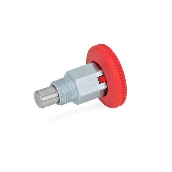 J.W. Winco GN822.1-6-C-ST-RT Mini Indexing Plunger Steel - 822.1-6-C-ST-RT