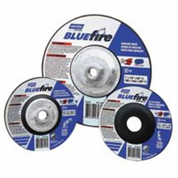 Rueda de corte Norton Co Bluefire Small Dia. Rightcut - 4.5 pulgadas de diámetro- Grano 36 - 547-66252843223