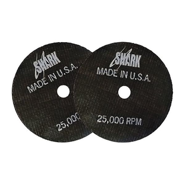 Ruedas de corte de Shark Industries, 4 x 1/8 x 7/8", paquete de 10 - SRK49