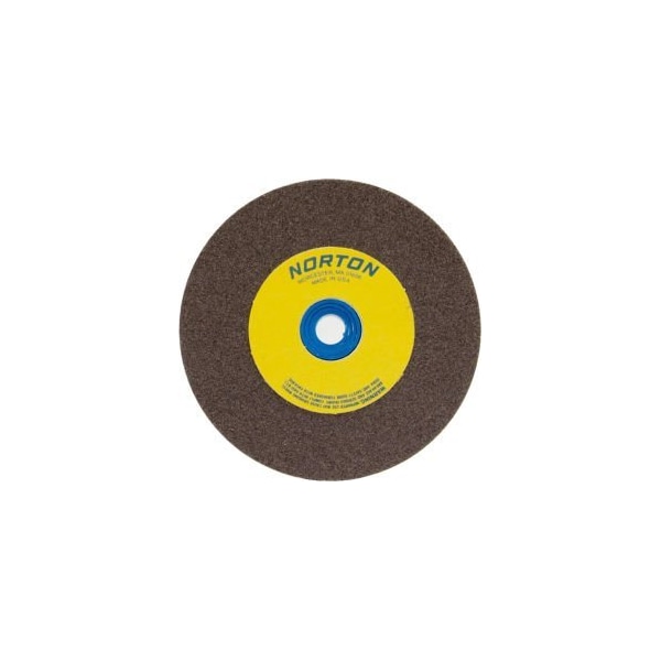 Rueda de banco y pedestal Gemini Norton 07660788295 de Saint-Gobain Abrasives 10" x 1" x 1-1/4" 36 Grano Óxido de Aluminio - 7660788295