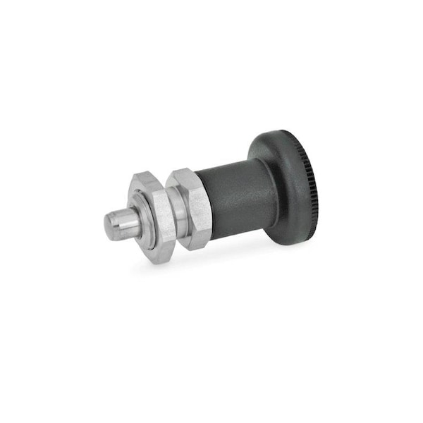 J.W. Winco GN607-8-AK-NI Short Indexing Plunger - 160FR82/AK