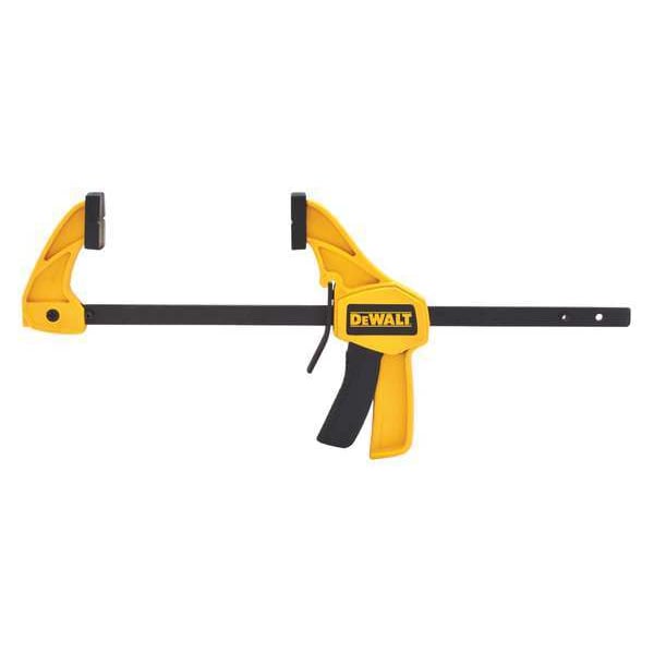 Dewalt 4-1/2" Bar Clamp, Nylon Handle and 1 1/2 in Throat Depth - DWHT83191