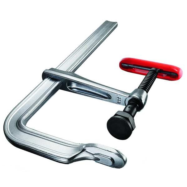 Bessey 12 in Bar Clamp, Plastic, Steel Handle and 5 1/2 in Throat Depth - 2400S-12