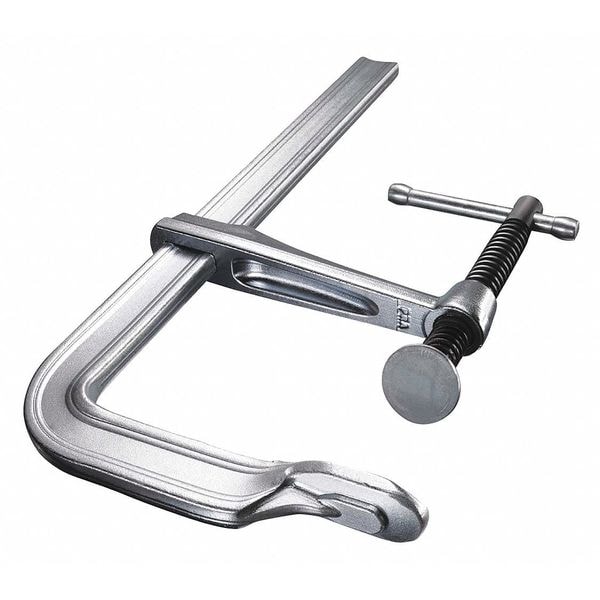 Bessey 18 in Bar Clamp, Forged Steel Handle and 4 in Throat Depth - 660-S18