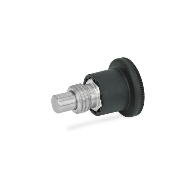 J.W. Winco GN822.7-10-M16-B Mini Indexing Plunger - 822.7-10-M16-B