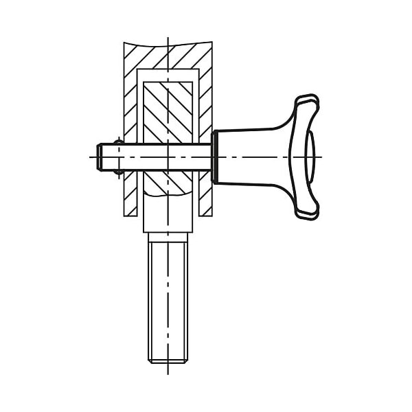 Kipp Ball Lock Pins self locking, metric - K0363.4710050