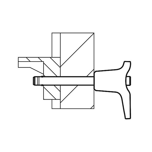 Kipp Ball Lock Pins with L-grip, self-locking, precipitation hardened - K0793.114716080