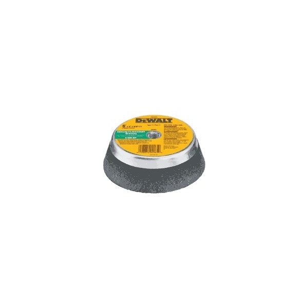 Dewalt 6in.x2in.x5/8in.-11 Concreto/Mampostería Grano industrial Acero Sinterizado Taza de Molienda - DW4965