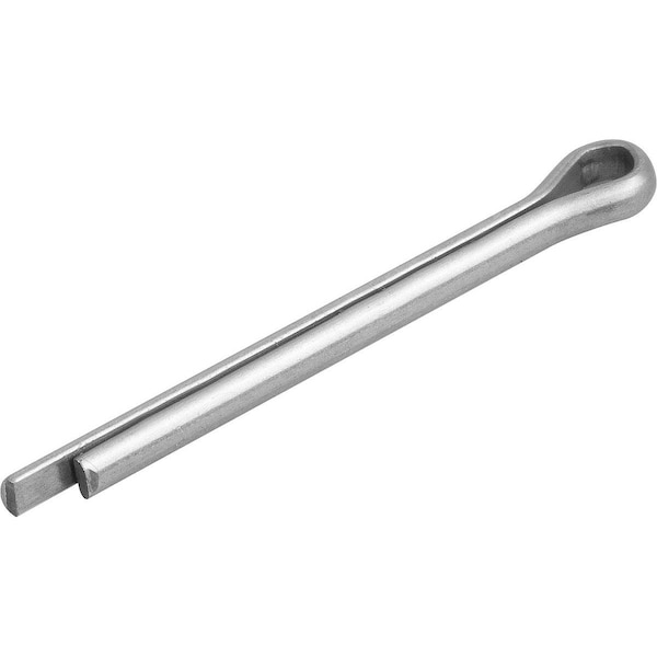 Kipp Split Pin DIN En Iso1234, L=20, D=2, Stainless Steel 1.4310 Bright - K1136.2020X20