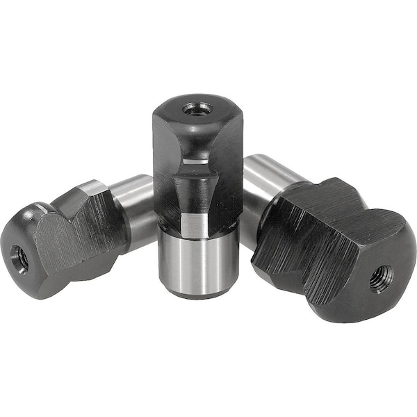 Kipp Locating Pin With Ball-End C=14, Form:D Tool Steel - K0351.142